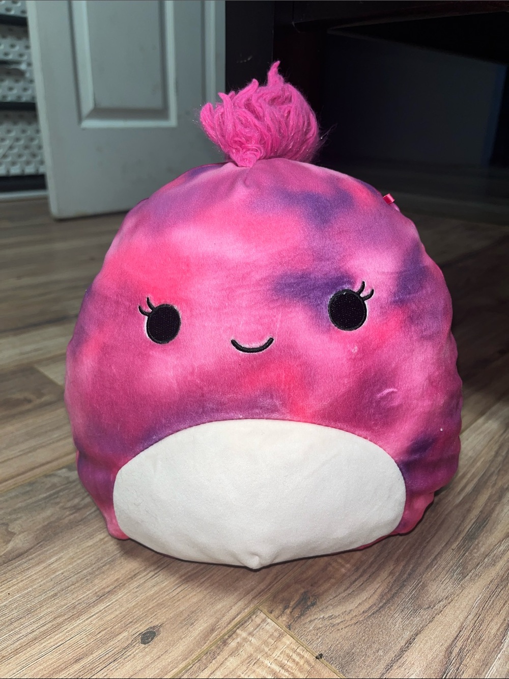 Squishmallow 8” Pink Tie-Dye Plush